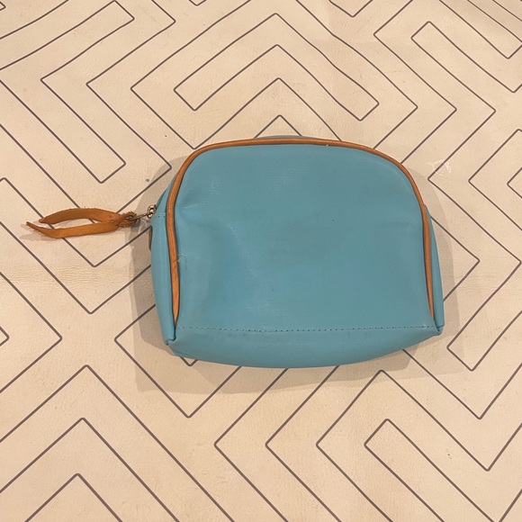 Jon Hart Blue Canvas Clutch - Picture 9 of 9